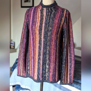 Ecru striped sweater